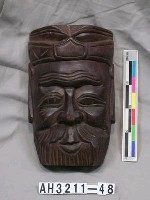 藏品(面具─神像)的圖片